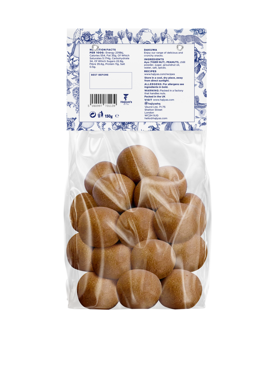 Luxury Dakuwa Tiger Nut Balls 150g 2 Luxury Dakuwa Tiger Nut Balls 150g
