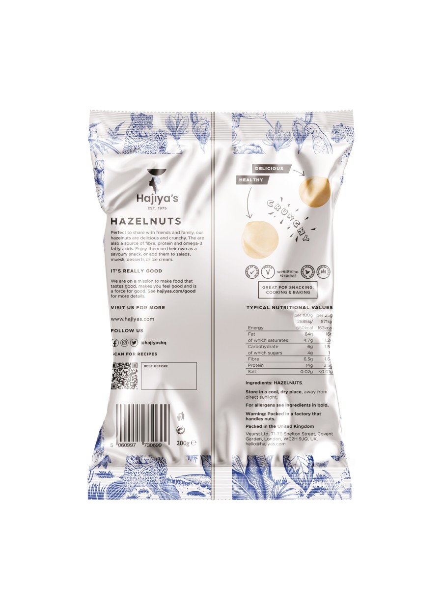 Luxury Hazelnuts 200g 2 Luxury Hazelnuts 200g