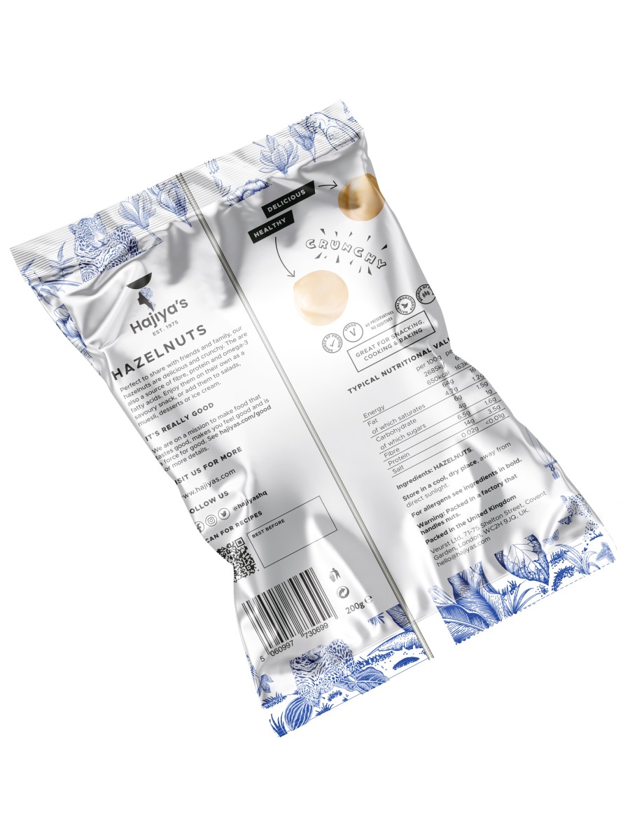 Luxury Hazelnuts 200g 4 Luxury Hazelnuts 200g