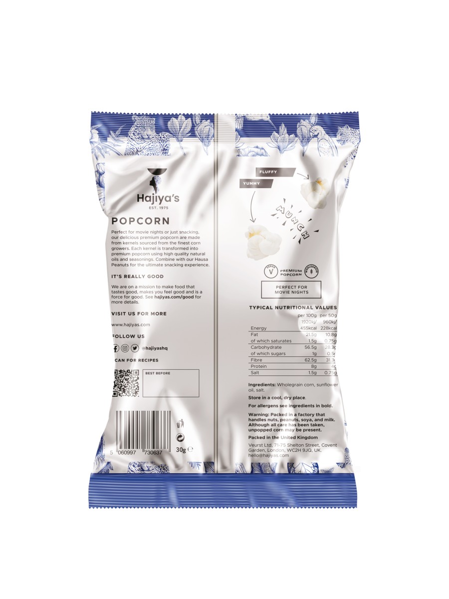 Luxury Salted Popcorn 30g 2 Luxury Salted Popcorn 30g