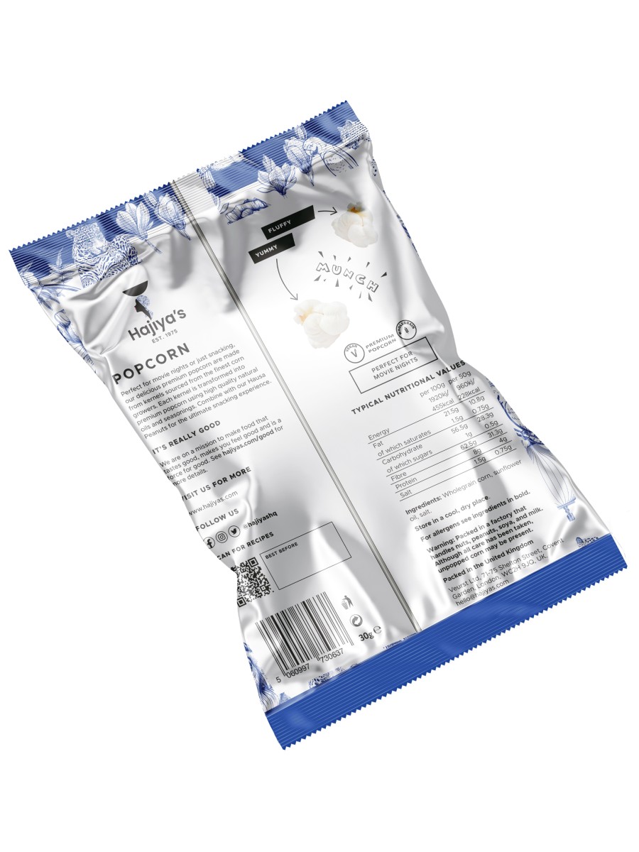 Luxury Salted Popcorn 30g 4 Luxury Salted Popcorn 30g