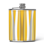 Shaka Warrior Nappa Leather Hip Flask 6oz