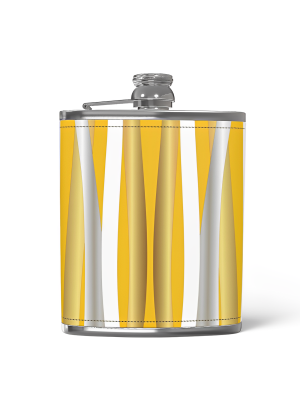 Shaka Warrior Nappa Leather Hip Flask 6oz