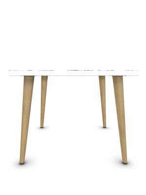 Emirate Square Coffee Table Blue And Natural