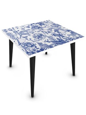 Emirate Square Coffee Table Blue And Black