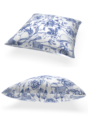 Zanzibar Square Cushion Cover